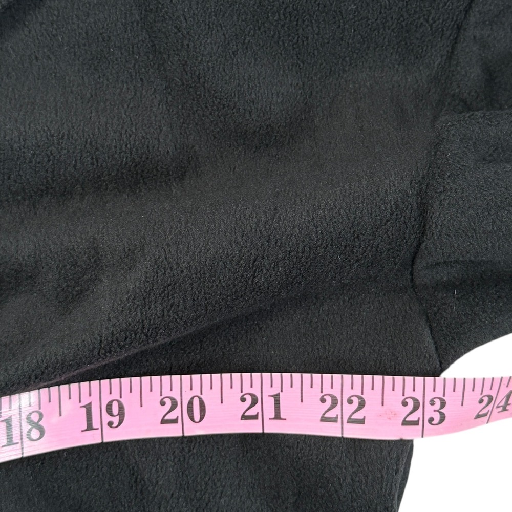 CuddlDuds Fleecewear Shawl Collar Cardi Wrap Cowl Neck Pockets 2X/3X Black - Picture 4 of 8